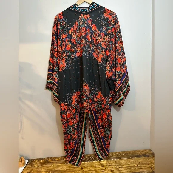 Mia & Max M Kimono Blouse Woman Sheer Elegant Lightweight. - Picture 4 of 6